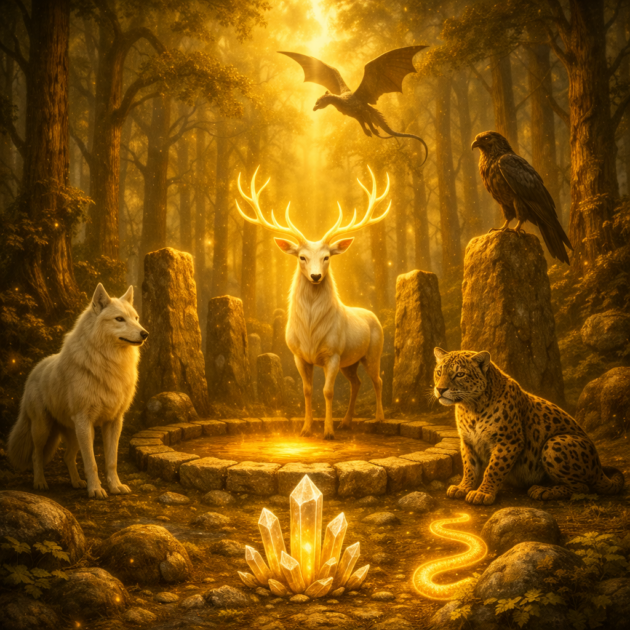 Méditation LE SANCTUAIRE DES ANIMAUX TOTEMS